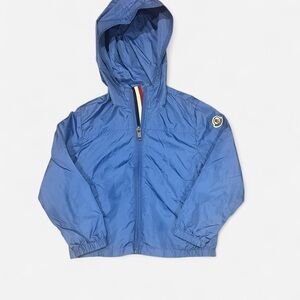 Kids Moncler Anton Hooded Rain Jacket